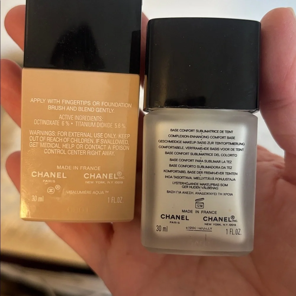 Chanel Makeup 🖤💄 - Le Blanc & Vitalumiere